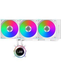 Охладител за процесор Lian Li HydroShift II LCD-C 360CL ARGB - Бял