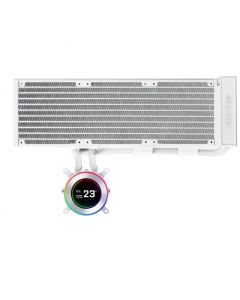 Охладител за процесор Lian Li HydroShift II LCD-C 360 Fanless ARGB - Бял