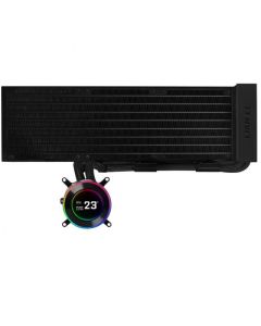Охладител за процесор Lian Li HydroShift II LCD-C 360 Fanless ARGB - Черен
