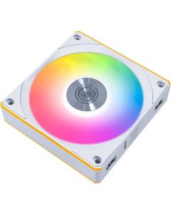 Lian Li UNI FAN CL Wireless, 4-Pin, 2100 RPM, 30.8 dB, 122.87CFM, 120 x 120мм, бял