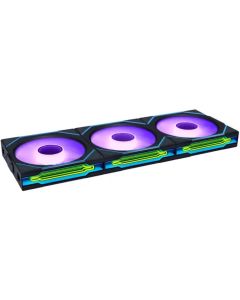 Вентилатори 3бр Lian Li UNI FAN SL-INF Wireless ARGB PWM Reverse - 120 mm Черни + Контролер