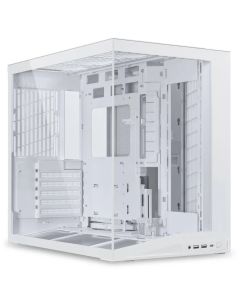 Lian Li O11 Dynamic Mini V2, Mini-Tower, ATX, 2 x USB 3.0, 1 x HD Audio, 1 x USB-C, бял