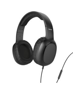 HAMA Fun II, с микрофон, 96 dB, 3.5 мм жак, On-Ear, черен