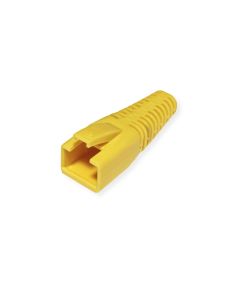 Roline 12.01.1112 :: Kink, защитна обувка за RJ-45, 10 бр. , жълт