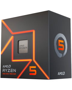 AMD CPU Desktop Ryzen 5 6C-12T 7400, 4.30 GHz, 22MB, 65W, AM5, MPK, Radeon Graphics, Wraith Stealth Cooler