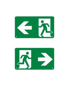 Пиктограма на евакуационен LED осветител за изход със стрелка на ляво - LEDVANCE EMERGENCY EXIT SIGN PICTOGRAMS LED261336