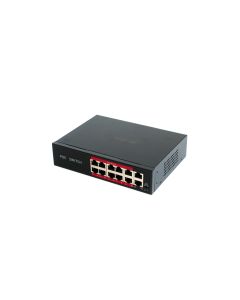 10 port 10/100 POE комутатор + 2 порта up link 10/100 48v up to 250m SV-POE10