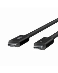 Кабел Belkin Thunderbolt 4 Cable Active USB-C към USB-C Cable 2M, Черен