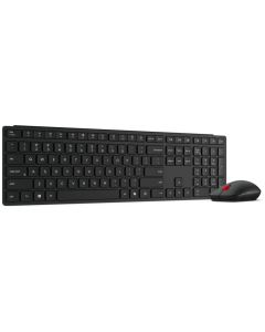 Комплект Безжична Мишка и Клавиатура Lenovo Multi-Mode Pro 6000 - БДС Кирилизация - Черен