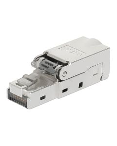 RJ45 конектор 8P8C категория 6a, екраниран S-FTP, метален, Intellinet