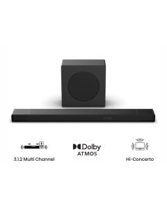 Hisense AX3120Q ,3.1.2 Ch., 440W, BT, Dolby Atmos, Black