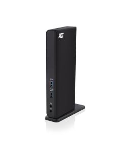 ACT AC7049 универсална USB-C или USB-A докинг станция за 2 HDMI монитора (DisplayLink)