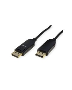 ROLINE 14.01.3503 :: Кабел DisplayPort (AOC) v2.1, DP-DP, M-M , 10K@60Hz, 54Gbit-s, 30.00 м