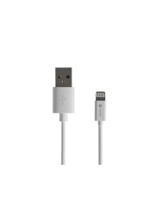 Natec Lightning(M) -- USB-A(M) - 2m - Бял