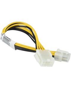 Вътрешен захранващ кабел за 5.2" HDD, 8 pin - мъжки, 0.4 м.
