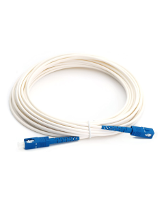 Fiber Optic Patch Cord SC/UPC-SC/UPC SM, Simplex 50m, TPU, бял