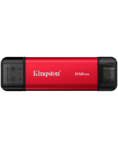 Kingston 512GB Dual USB-A-C Portable SSD, Up to 1050MB-s USB 3.2 Gen 2