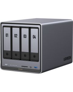 4-Bay Diskless intel N100 8GB DDR5 RAM 32GB System Drive, HDMI 4K 60Hz 2.5GbE*2, без дискове, DXP4800