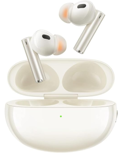 Безжични слушалки REALME Buds Air 5 Pro, Bluetooth 5.3, ANC, IPX5, Бежови