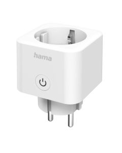 HAMA Смарт, шуко, Wi-Fi, гласов контрол, 3680 W, бял