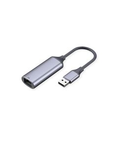 VALUE 12.99.1127 :: USB 3.2 Type A към 5 Gigabit, Ethernet, мрежов конвертор, сив