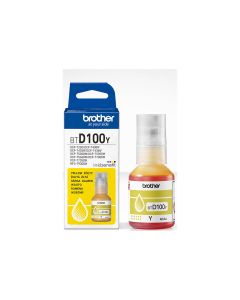 BROTHER BTD100Y INK BOTTLE - CEE-GEN - Жълт