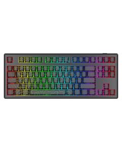 Bluetooth и безжична механична геймърска клавиатура Redragon Uranus 87 Pro K737B-RGB-PRO, RGB осветление - черна