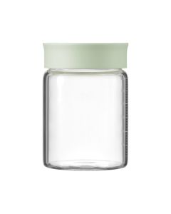 BUYDEEM Стъклена кутия за съхранение 500мл, 3 броя, Cozy Greenish