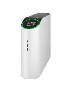 APC Back-UPS Pro 2200VA for Gaming, 230V, Pure Sinewave, LCD, White, Schuko