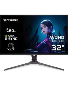 Acer Predator XB323QUPbmiiprx, 31.5\'\' QHD (2560x1440) IPS, 180Hz, 0.5ms, 250nits, 2xHDMI, VisionCare