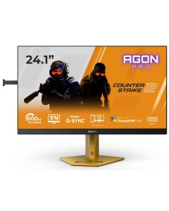 AOC CS24A, 24.1" TN eSports WLED, 1920x1080@610Hz (OC, Native 600Hz), 0.5ms GtG, 0.3ms MPRT, Tilt, Height Adjust, Pivot, Swivel