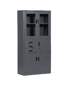 Метален шкаф Carmen CR-1240 E SAND - графит