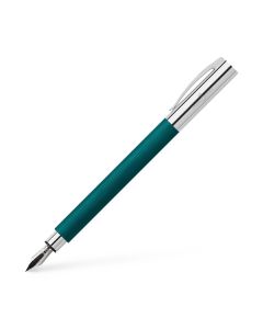 Faber-Castell Писалка Ambition, M, синьо-зелена