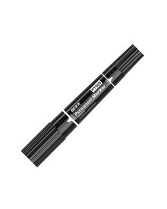 Beifa Перманентен маркер PY908, двоен, 0.5-1 - 5 mm, черен