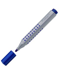 Faber-Castell Маркер за флипчарт Grip, объл, син