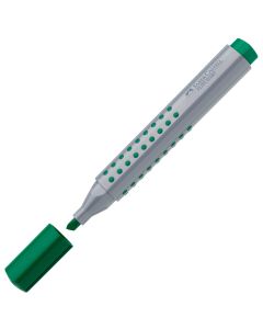 Faber-Castell Маркер за флипчарт Grip, скосен, зелен