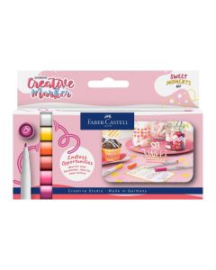 Faber-Castell Маркер Sweet Moments, объл, 1.5 mm, 6 цвята