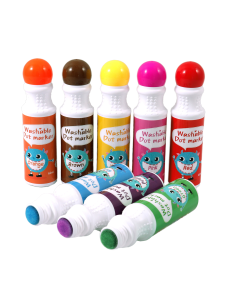Foska Флумастери Washable Dot, 8 цвята