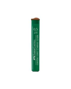 Faber-Castell Мини графити 9125, 0.5 mm, 2Н, 12 броя