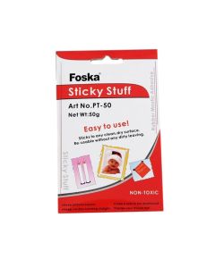 Foska Самозалепваща се гума Tack-It, 50 g