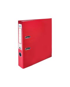 Colori Класьор, 5 cm, PP, с метален кант, несглобен, червен, 50 броя