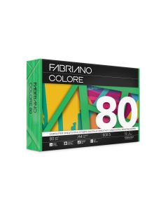 Fabriano Копирна хартия Colore, A4, 80 g-m2, зелена, 500 листа