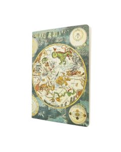Paperblanks Тетрадка Celestial Planispere, A4, широки редове, 40 листа