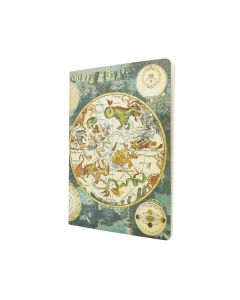 Paperblanks Тетрадка Celestial Planispere, A5, на квадратчета, 40 листа