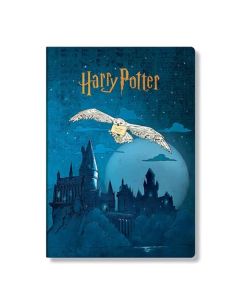 Paperblanks Тетрадка Escape to Hogwarts, A4, на квадратчета, 40 листа