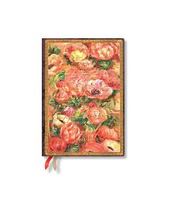 Paperblanks Планер Letter to Morisot, Midi, хоризонтален, мека корица, 112 листа, за 2025-2026 година
