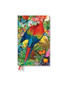 Paperblanks Планер Tropical Garden, Maxi, вертикален, мека корица, 112 листа, за 2025-2026 година
