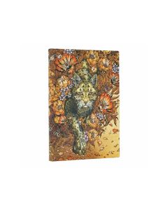 Paperblanks Тефтер Lynx Rising, Mini, мека корица, широки редове, 104 листа