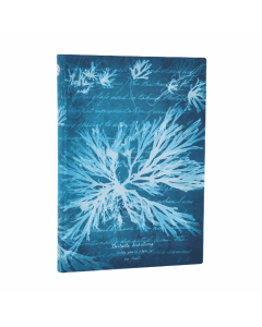 Paperblanks Тефтер Sea Flowers, Ultra, мека корица, широки редове, 88 листа