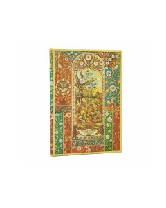 Paperblanks Тефтер Viennese Fruit, Mini, широки редове, твърда корица, 88 листа